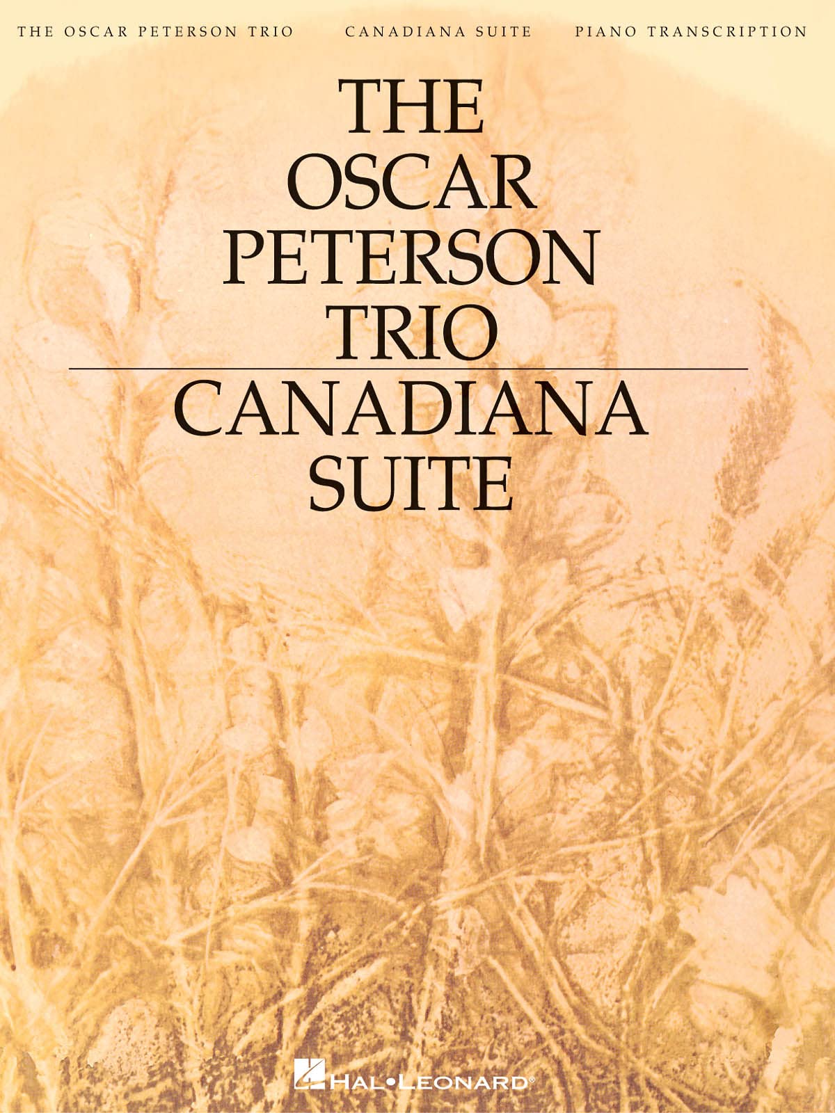 PETERSON OSCAR CANADIANA SUITE 2ND EDITION ARTIST TRANSCRIPTION PF BK