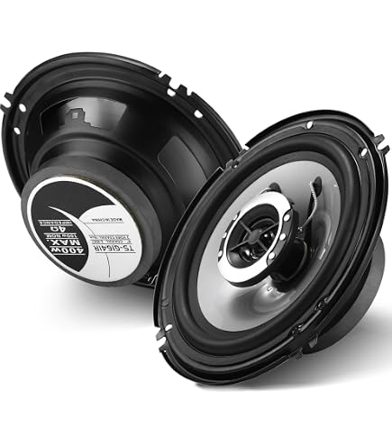 Qiilu Paire Haut-parleurs Coaxiaux Voiture 6x9 Pouces 1000W - Stéréo HiFi Puissante Avec Aimants Durables TP-6971