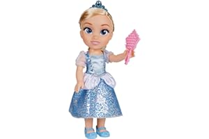 Disney Princess My Friend Cinderella Doll 14 inch Tall Includes Removable Outfit, Tiara, Shoes & Brush