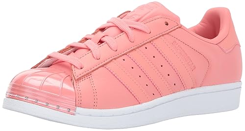 adidas superstar metal toe pink