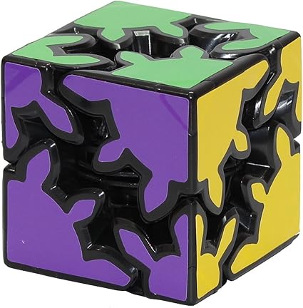 Cubelelo Gear Shift 2X2 Magic Cube Puzzle (Black)