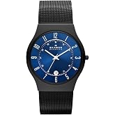 Skagen Men's Sundby Quartz Analog Stainless Steel and Mesh Watch