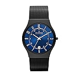 Skagen Men's Sundby Three-Hand Date Midnight Black