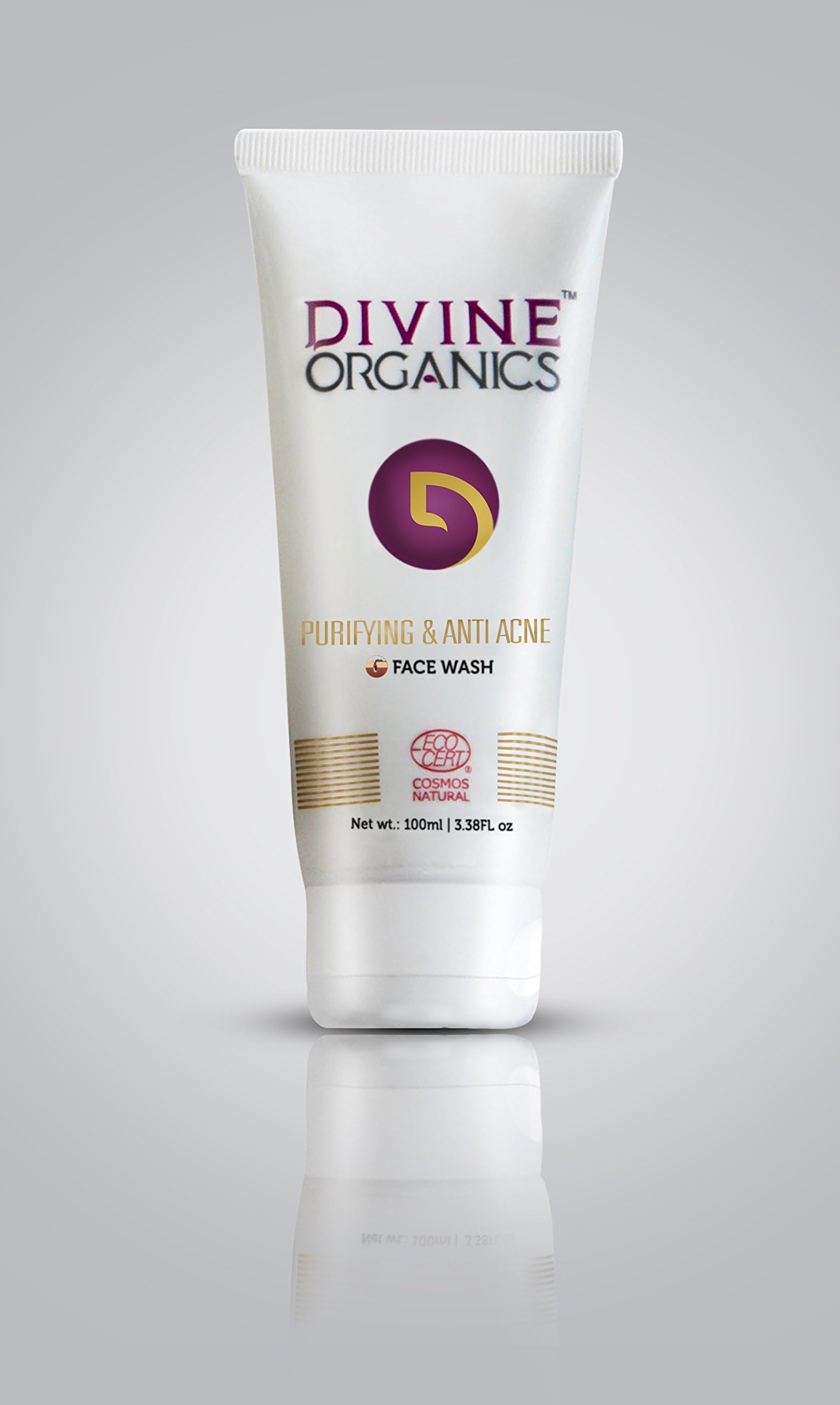Divine Organics Purifying & Anti Acne Face Wash 50ml