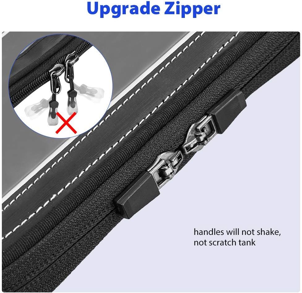 Motorcycle Magnetic Tank Bag, Sportbike Phone Pouch Case with 8 Strong Magnets Touch Screen for Cell phone up to 6.3 Inch: Automotive