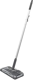 Black+Decker PSA215B-QW 7.2V, 1.5Ah Lithium Akku-Kehrbesen, Laufzeit 60 min, für kurzflorigen Teppiche und Hartböden, kabellos, beutelos, aufladbar, schwarz, PSA215B, Acrylic, 300 milliliters