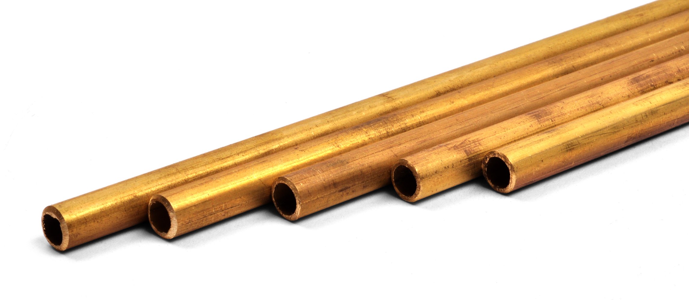 Texas Knifemakers Supply Five Pack of Brass Lanyard Hole Tubes for