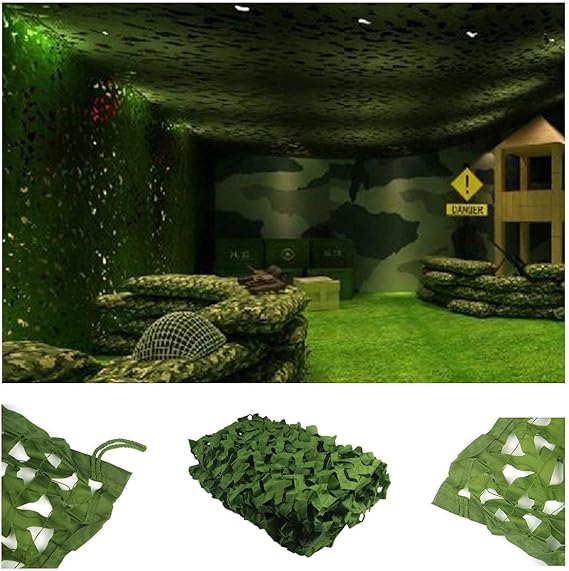 Camuflaje del ejército de Red, Red de camuflaje for niños verdes