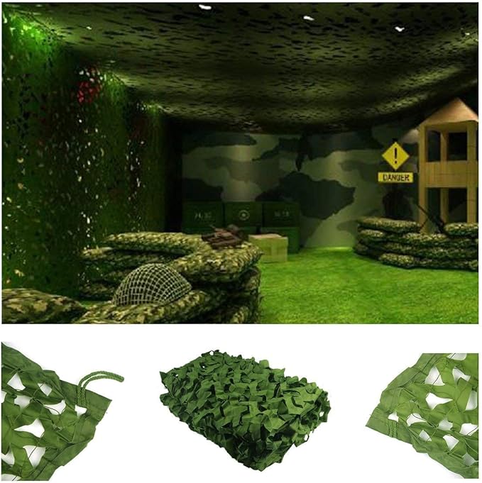 Camuflaje del ejército de Red, Red de camuflaje for niños verdes