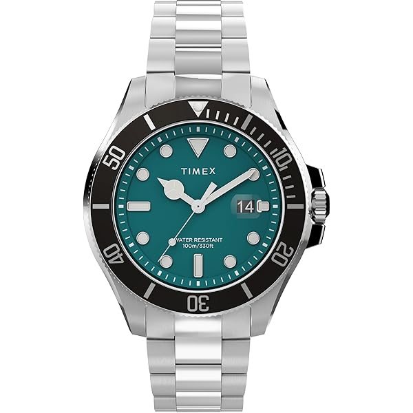 Amazon.com: Timex Men's Deep Water 43mm Watch - Stainless Steel