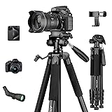 JOILCAN 75" Camera Tripod, Tripod for Camera Cell