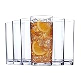 US Acrylic Classic Clear Plastic Reusable Drinking