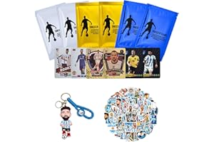 2024 Stocking Stuffers Football Star Messi Sticker Set - Sticker,Soccer Cards, Keychain Unique Gifts For Aldults Teens