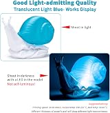 ZIRO Translucent Light Blue PLA Filament 1.75mm 1kg for FDM Printers view 2