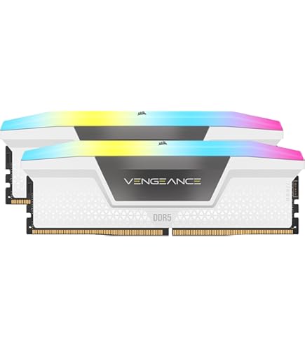 CORSAIR Vengeance RGB DDR5 RAM 32GB (2x16GB) 6000MHz CL36-44-44-96