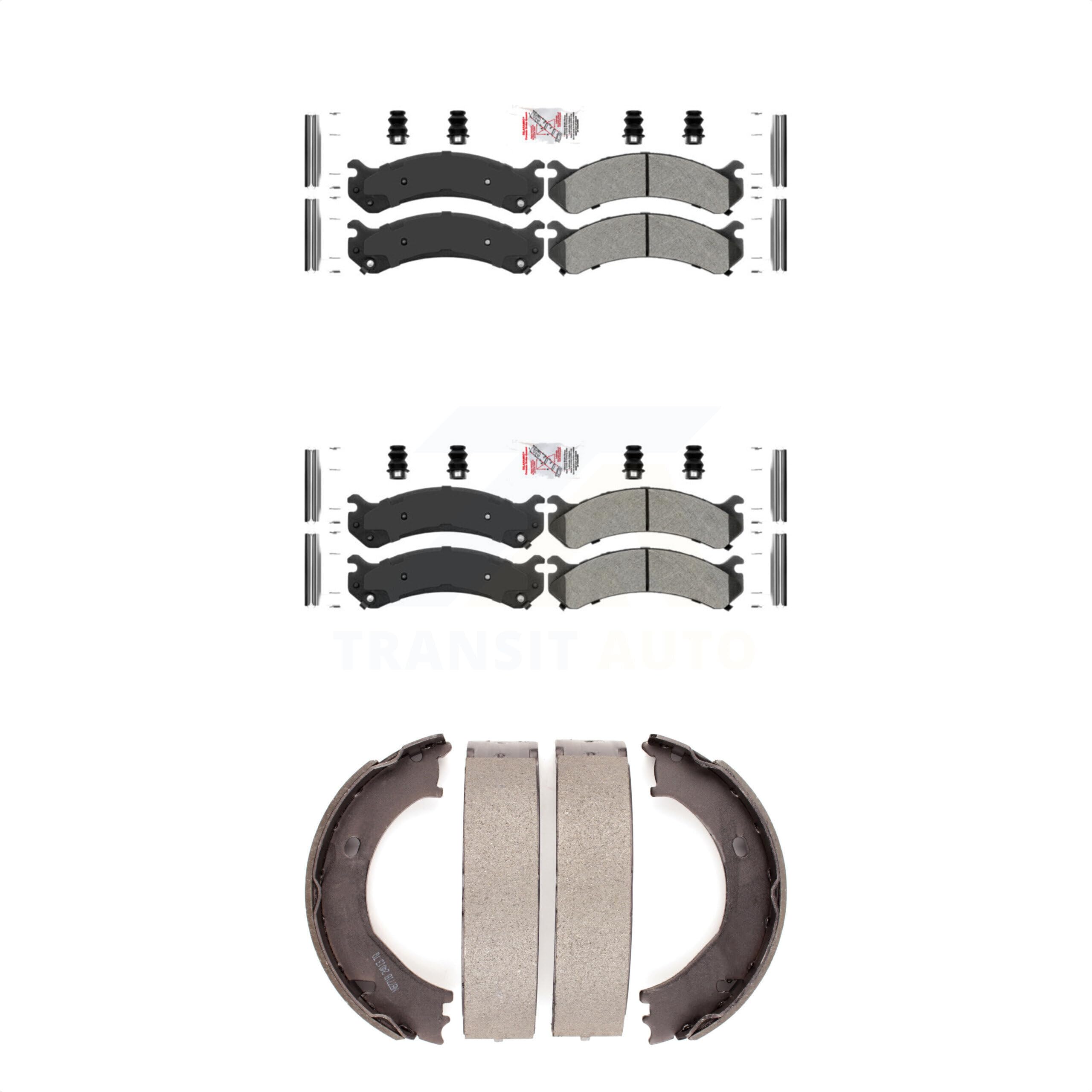 Transit Auto Front Rear Semi-Metallic Disc Brake