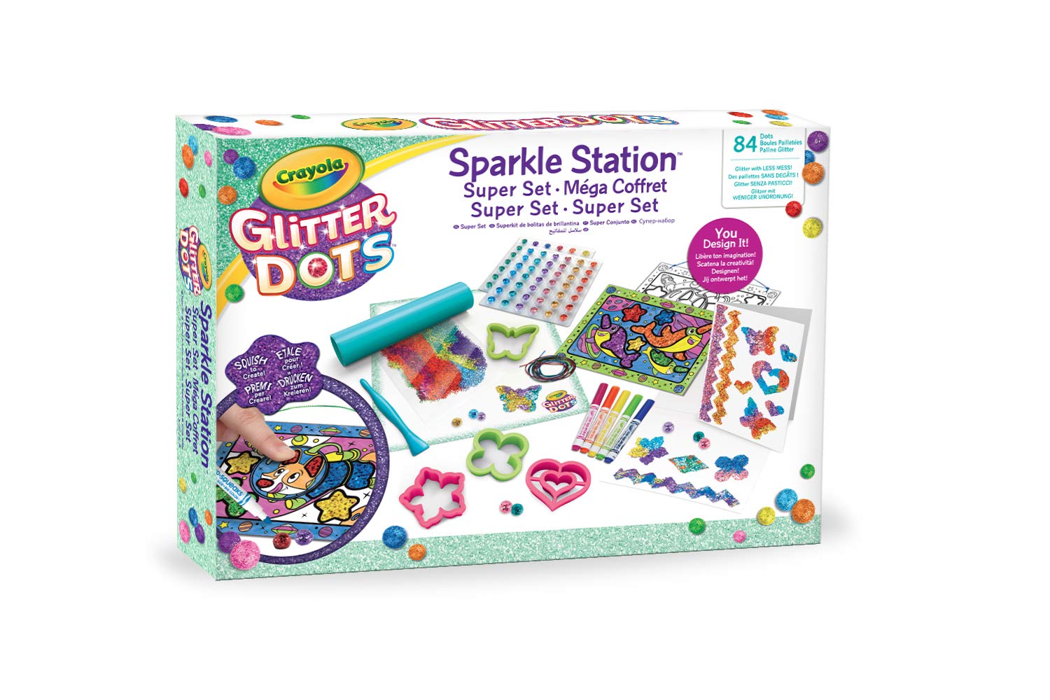 Crayola Glitter Dots Sparkle Set Deluxe