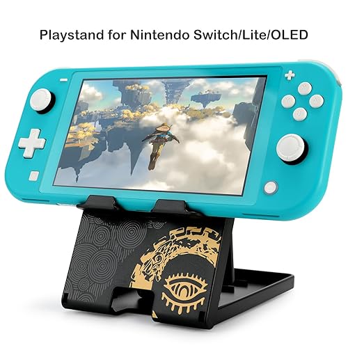 Tscope Cute Switch Stand for Nintendo, for Zelda Tears of The Kingdom  Switch Lite Holder Bracket, Adjustable F
