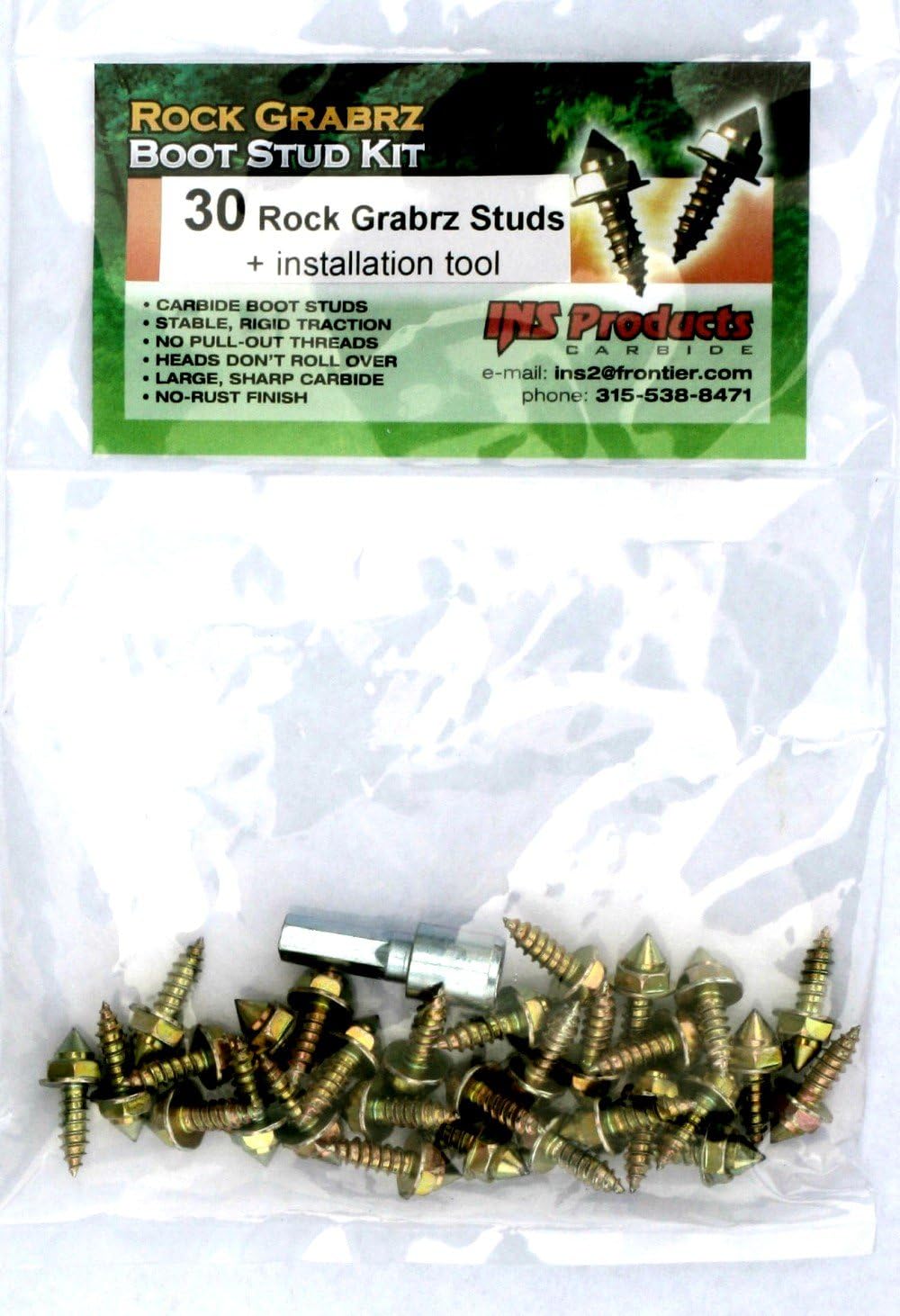 INS Products Rock Grabrz Boot Studs (30): Sports & Outdoors