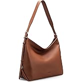 befen Genuine Leather Crossbody Hobo Purses for Women, Ladies Shoulder Bags Handbags with 2 Shoulder Straps