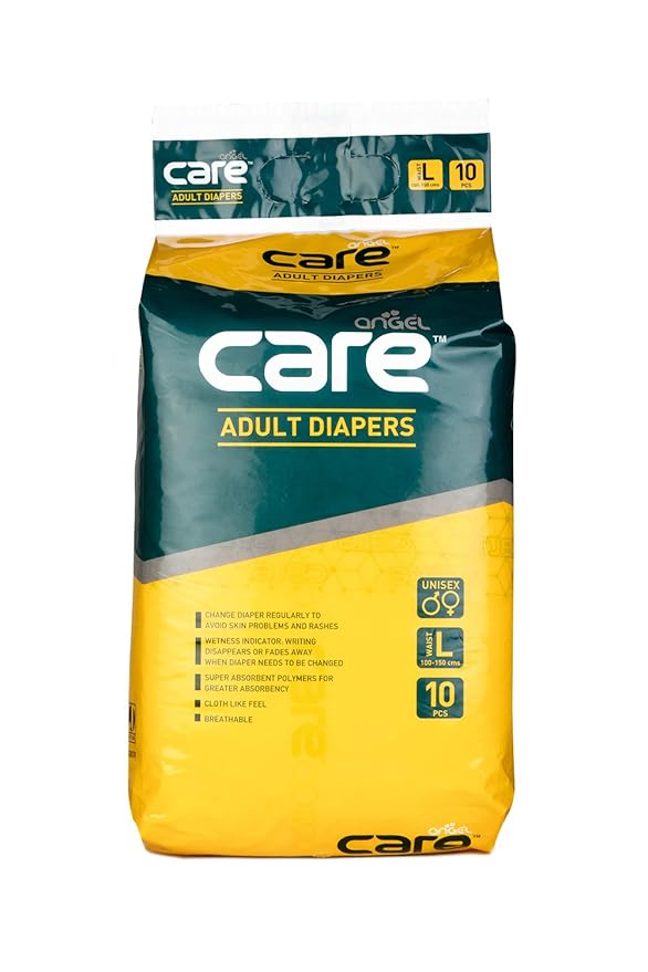 Buy Care Adult Diaper Large, 10pcs Online at Low Prices in India