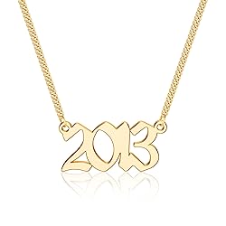 Ursteel 2013 Necklace, 7th Birthday Gifts for Birth