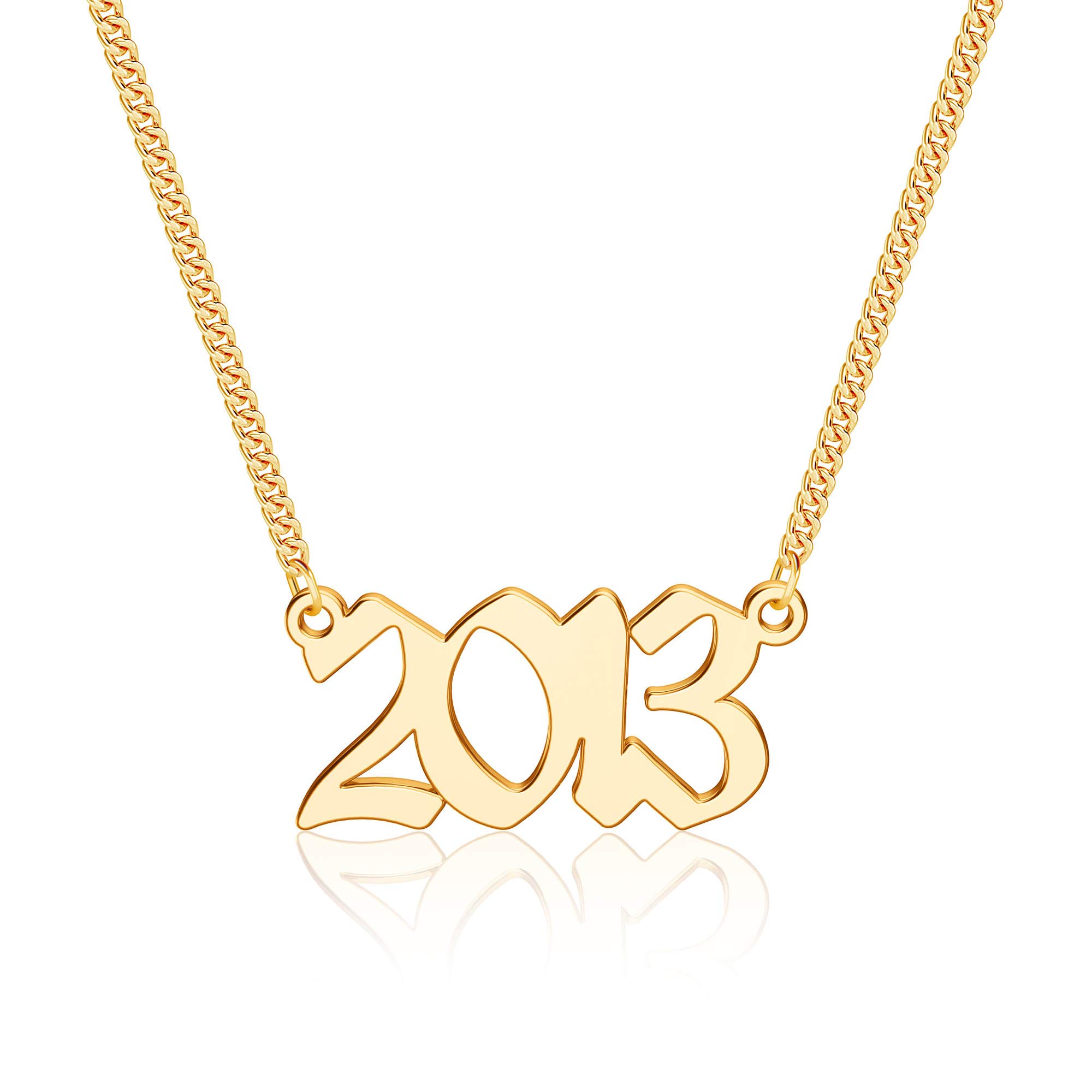 Ursteel 2013 Necklace, 7th Birthday Gifts for Birth
