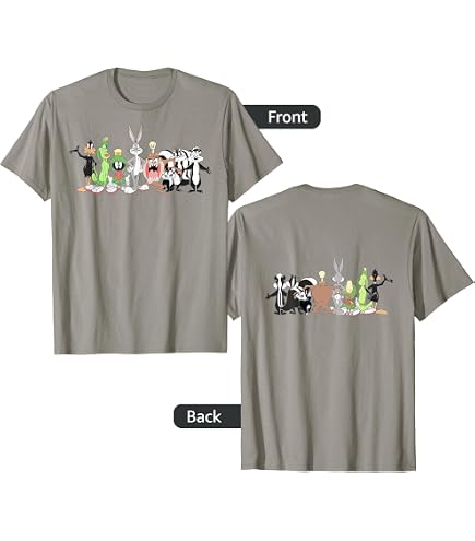Amazon.com: WB100 Looney Tunes Classic Warner Bros. Logo T-Shirt