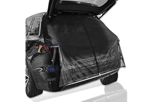 NEAPU SUV Tailgate Net,SUV Privacy Protection Mesh Curtain, Outdoor Camping Net,Car Camping Accessories (XL)