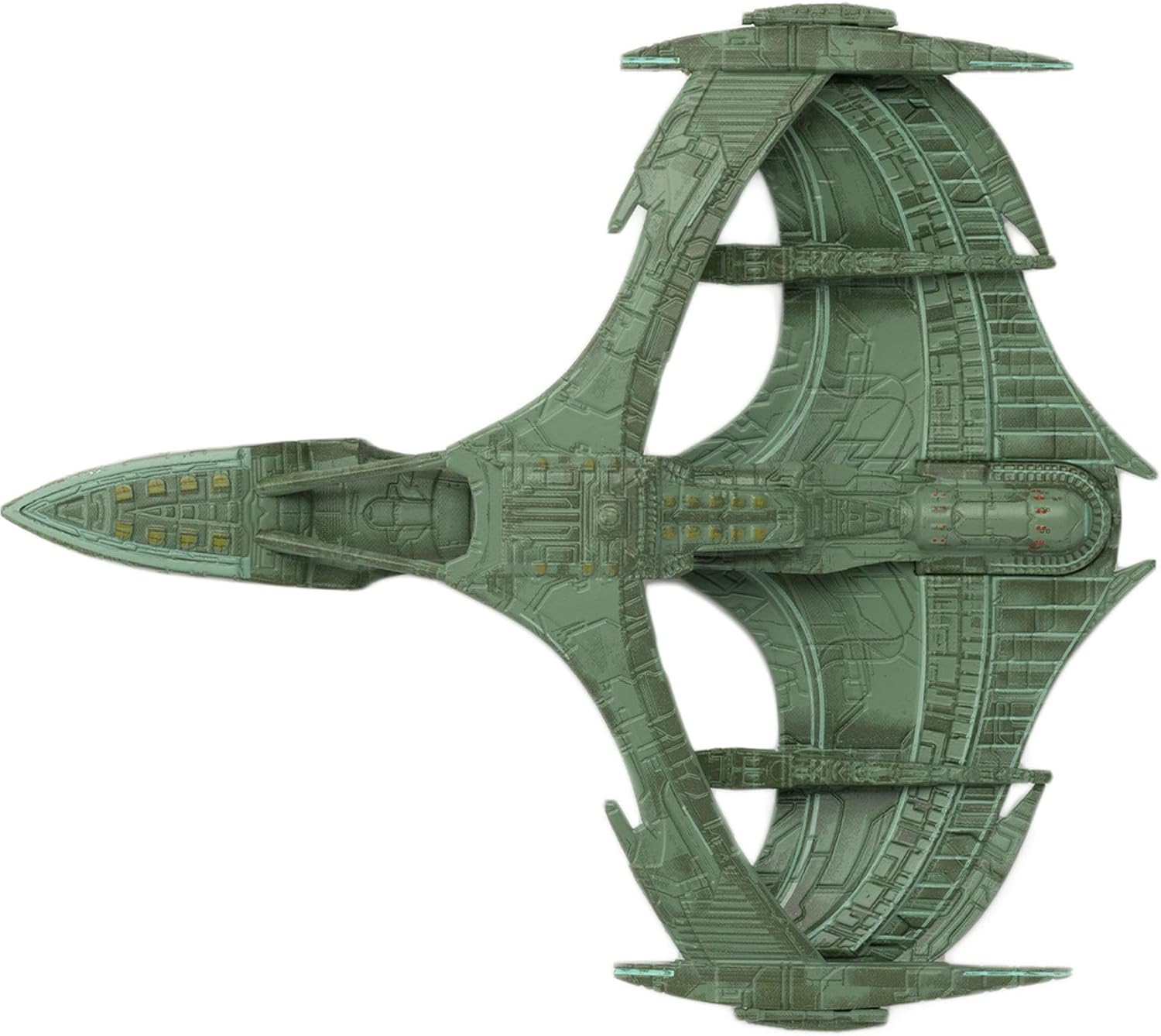 The Official Star Trek Online Starships Collection | Aelahl-Class Romulan Light Warbird Battlecruiser with Magazine Issue 13 by Eaglemoss Hero Collector: Toys & Games