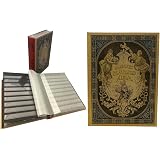 Album Prophila Pour Timbres - 60 Pages Intérieur Noir | 9 Bandes Par Page | Protection Cristal | Format 23x30.5 Cm