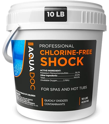 Amazon.com : AquaDoc Chlorine Free Oxidizing Shock for Pools, Hot
