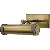 Hudson Valley Lighting Ridgewood 1-Light Picture-Light - 8.5 Inches Wide by 4.5 Inches High-Aged Brass Finish