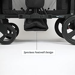 Keenz Duo Stroller Wagon with Canopy, 4-Passenger