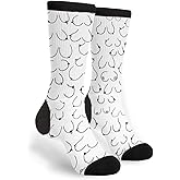 Unisex Fun Novelty Crazy Crew Socks Dress Socks