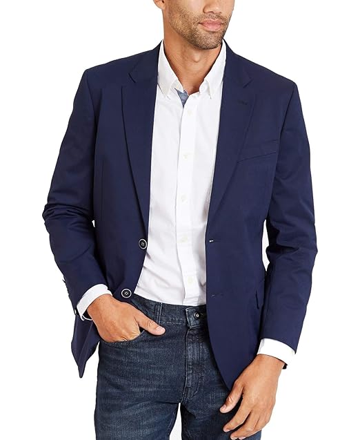 Buy Nautica Men's Travel Blazer Navy XL at Amazon.in