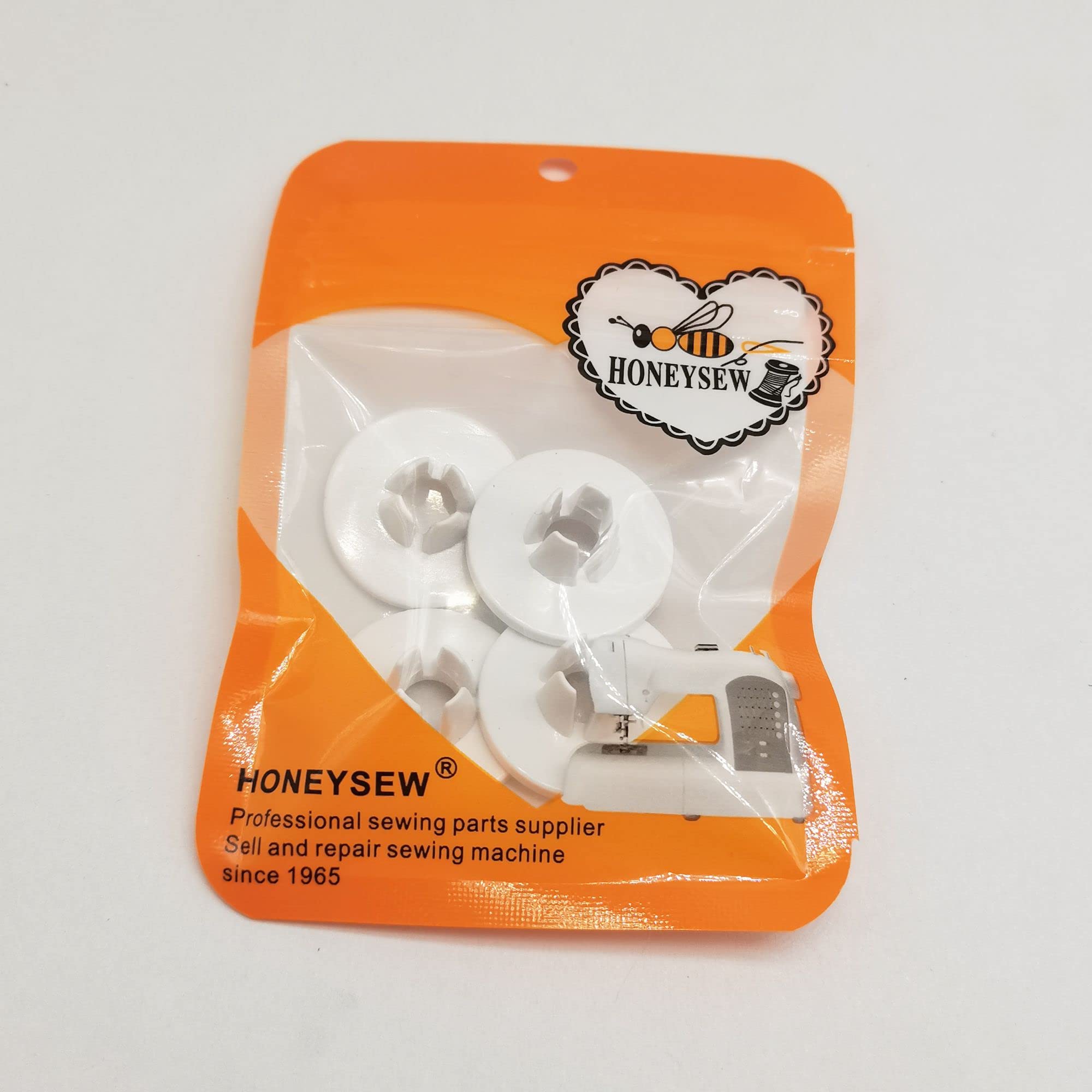 HONEYSEW 4 Pcs 822019509 Spool Cap (Small) Fits for Babylock, Bernette, Elna, Janome, Juki, Kenmore, Necchi, Pfaff, Singer, Viking, Wihite Sewing Machine