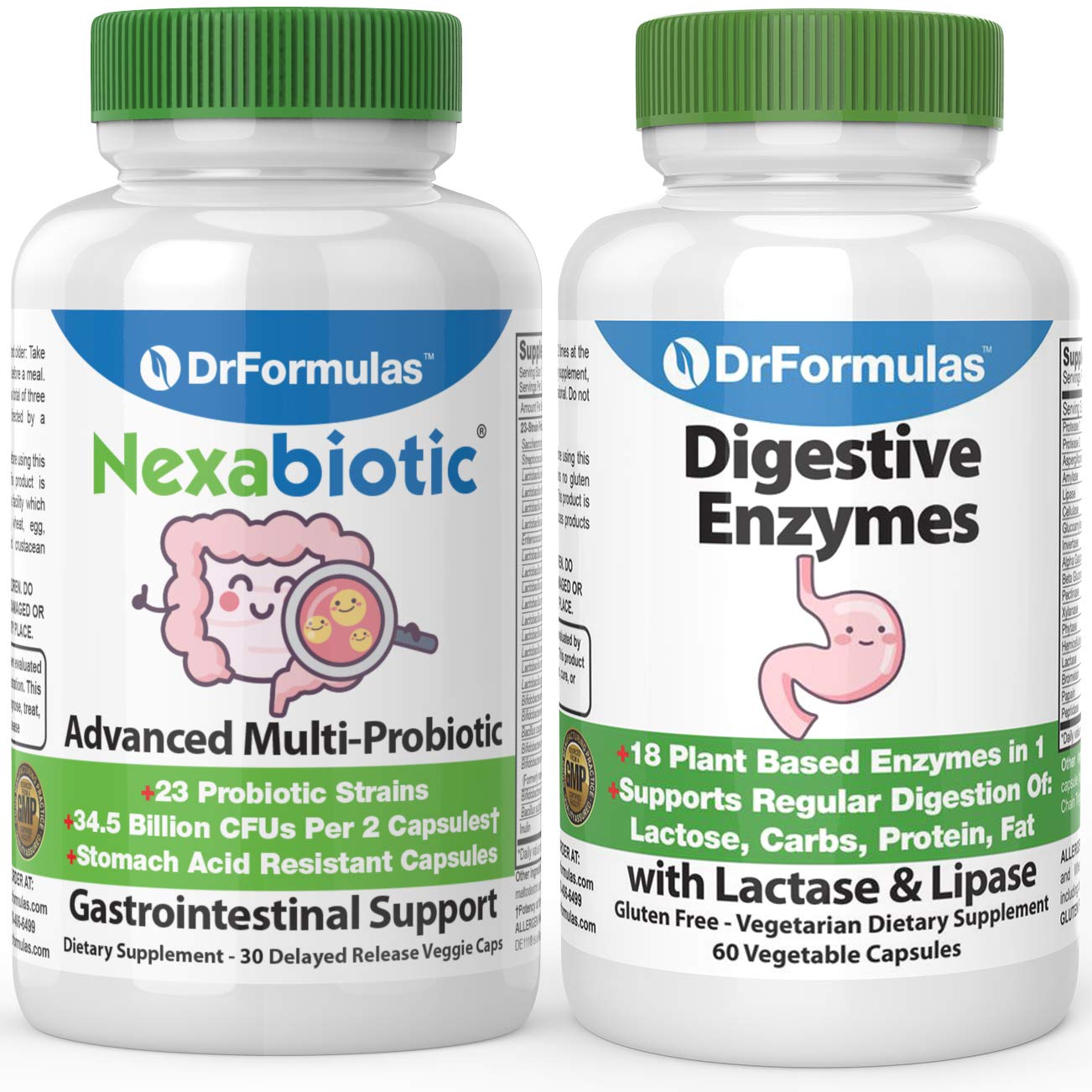 Buy DrFormulas Probiotics with Digestive Enzymes and Prebiotics