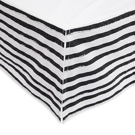 little unicorn percale crib skirt