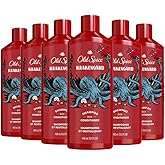 Old Spice Krakengard 2-in-1 Shampoo & Conditioner for Men, Healthier, Fuller, More Moisturized Looking Hair, 13.5 Fl Oz Each (Pack of 6)