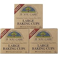 If You Care Unbleached Large Baking Cups, 60 ct, 3 pk