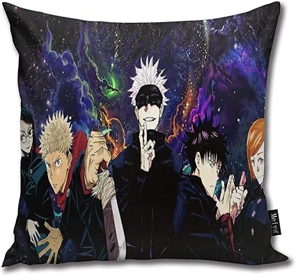 Amazon 呪術廻戦 44 枕 抱き枕 抱き枕カバー クッションカバー 抱き枕 装飾クッション 昼休み 車用 家庭用 柔らかい ソファ背当て 家庭用ベッド インテリア 飾りソファ背当て 枕ケース 抱き枕 45 45cm 抱き枕 オンライン通販