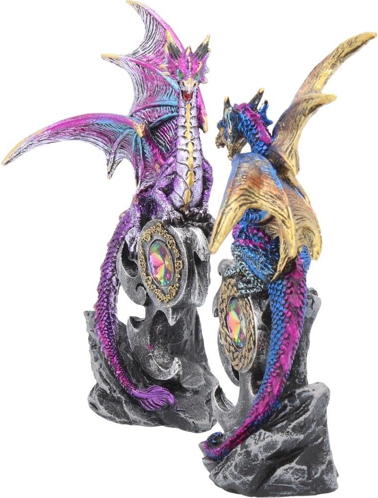 Nemesis Now U3518J7 Realm Protectors (Set of Two) Figurine 15cm Purple - Image 3