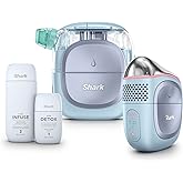 Shark FacialPro Glow at-Home Hydro-Powered Facial System with DePuffi Hot & Cold Therapy – Professional Spa Skincare Device for Pore Cleansing, Hydration, & Radiant Glow, Blue, FH320