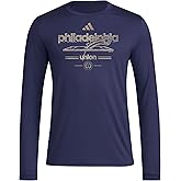 adidas Men's Philadelphia Union Pre-Game Long Sleeve T-Shirt