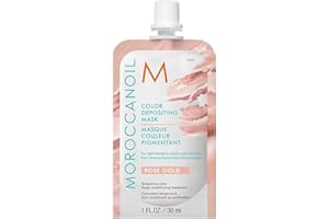 Moroccanoil Color Depositing Hair Mask Packette, Rose Gold, 1 Fl. Oz.