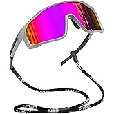 Joopin Oversized Sports Sunglasses Men Women Polarized Wrap Around Sun Glasses UV400 Protection Shades Sunnies