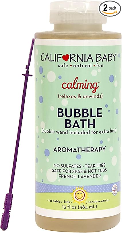 california baby bubble bath