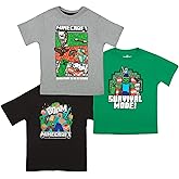 Minecraft Boys Boys Short Sleeve Regular FitT-Shirt