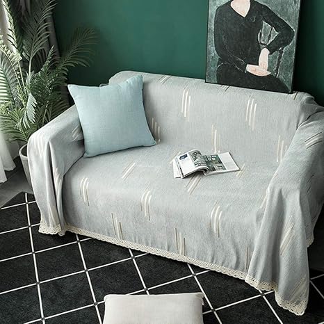 Amazon ふわふわ ソファー カバー 北欧 1人掛 ソファー かけ布 グレー 洗える 静電気防止 多機能 カウチカバー ブランケット ひざ掛け 暖かい 肩掛け 軽量 ソファタオル マルチカバー 1 3人用 ソファー保護 ソファカバー マルチカバー オンライン通販